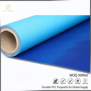 PVDF Laquared B1 NFPA701 Flame Retardant Self clean PVC Vinyl Tarp Heavy Duty PVC Coating Canvas Tarpaulin Truck Vinyl Tarps