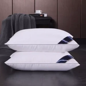 Pair Cervical Spine Pillows Bed Washable Anti Dust Mite Customizable Solid Minimalist Style Five Star Hotel Single Home Use