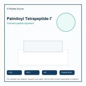 Palmitoyl Tetrapeptide 7 Cosmetic Peptide Raw Material for Formulation Supplier