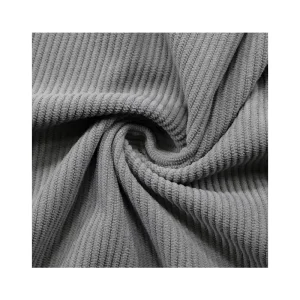 Pants Corduroy Fabric 100% Polyester 210gsm Stripe Warp Winter Fabric