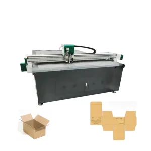 Paper Box Package Making Machine With Vibrate Knife Creasing Wheel and Printing Function