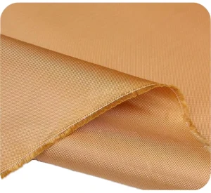 Para Aramid 1414 Woven Fabric Low Shrinkage Firm Weave Anti Puncture Technical Textile for High Temp Workplace