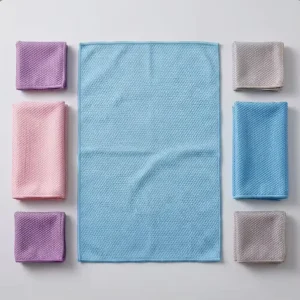 Pearl Weave Microfiber Car Wash Towel Textured Super Absorbent Scratch Free Car Cleaning Cloth for Auto Detailing and Washing