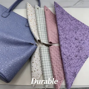 Perforated Texture PU Leather for Breathable Car Seats and Office Furniture with High Heat Dissipation and Durable Coating Layer