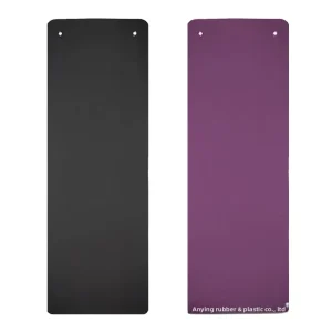 Perforated Yoga Mat Wall Mounted Exercise Fitness Mat Holes Shock Absorbing Customized Rectangular 183cm Storage
