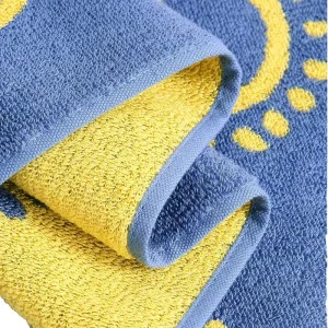 Personalized 100% Cotton Luxury Beach Towels Custom Design Reactive Printed Large Sized Jacquard Logo Bath Towel