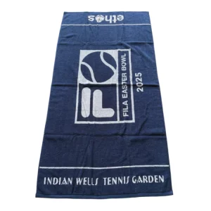 Personalized 100% Cotton Woven Sports Towels Jacquard Custom logo Beach Bath Towel