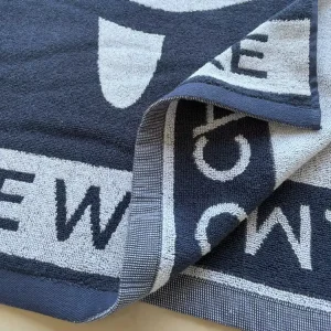 Personalized 100% Cotton Woven Sports Towels Jacquard Custom logo Beach Bath Towel