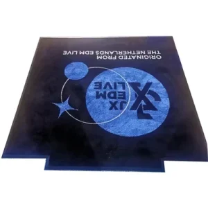 Personalized Brand Logo Printed Elevator Mats Washable Nylon Rubber Backing Door Mats Decorative Floor Carpets for Business