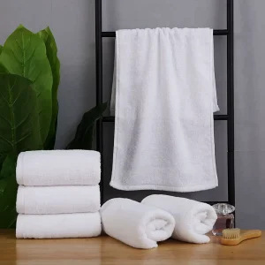 Personalized Logo Tailored Sizes Soft and Absorbent Towels Custom Logo 100% Cotton Towels for Barber Salons