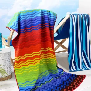 Personalized Microfiber Beach Towels Oversized Xl Jumbo No Sand Quick Dry Pool Towels in Bulk