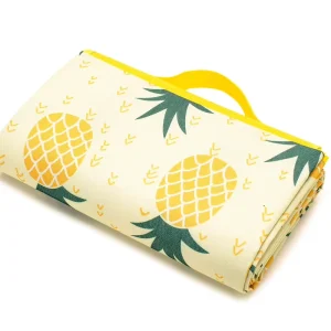 Personalized Oxford Acrylic Extra Large Waterproof Square Mattress Picnic Mat Portable Outdoor Camping Barbecue Blanket for