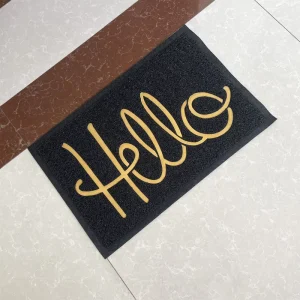 Personalized PVC Rubber Material Custom Logo Floor Door Mat for Outdoor
