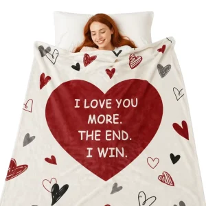Personalized Printed Jacquard Knitted Microfiber Fabric Skin Friendly Bed Blanket Available in Multiple Sizes