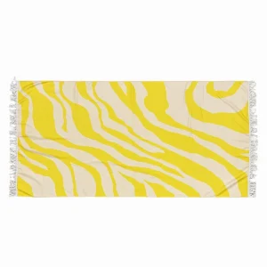 Personalized Printed Microfiber Travel Beach Towel Novelty Pattern Sand Free Quick Dry with Tassel