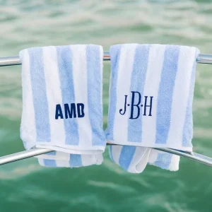 Personalized Printed Name Disposable Microfiber Quick Dry Beach Towel 6 Colors