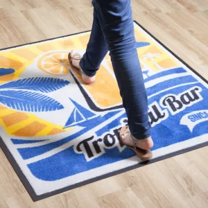 Personalized Welcome Home Plain Printed Commercial Door Mats Floor Mats Custom Logo Rug