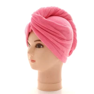Personalized Women Super Absorbent Microfiber Hair Towel Soft Turban Twist Wrap Hair Drying Towels
