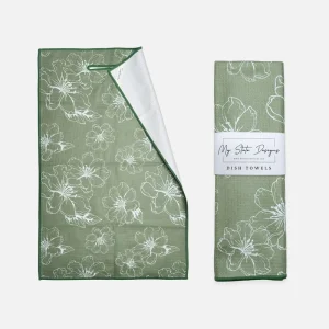 Personalized printing microfiber tea towels kitchen towel for easy cleaning great for kitchen cleaning dish drying