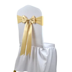 Pew Bows Wedding Decoration Satin Ribbon Chair Sashes Wedding Decorative