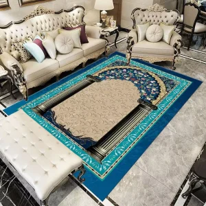 Pilgrimage Rugs Islam Prayer Mat Muslim Folding Prayer Mat