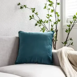 Pillows & Cushions Home Decorative Throw Pillow Soft Embossed Velvet Cushions for Back Support