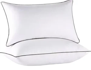Pillows Set of 2 Hotel Quality Bed Pillows for Sleeping 2 Pack Down Alternative Luxury Soft Supportive Fluffy Pillows