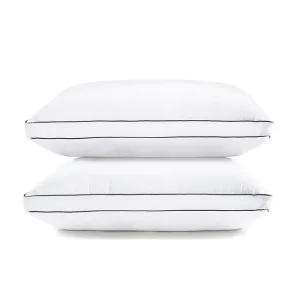 Pillows Standard Size (20″x26″) Soft Gusseted Bed Pillow for Back, Stomach or Side Sleepers