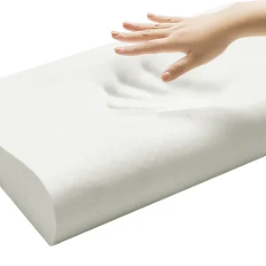 Pillows for Back and Side Sleeper White Memory Foam Bed Pillows