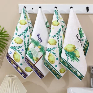 Pineapple Waffle Kitchen Towel Superfine Fiber Quick-Drying Thickened Digital Printing Kitchen & Household Tea Towel