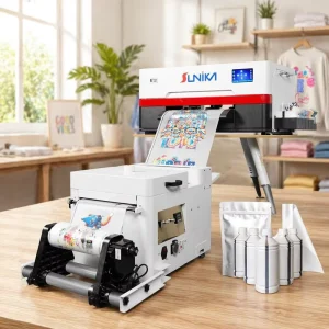 Pink Digital A3 DTF Printer XP600 Pet Film 13Inch Impresora Dtf Printer 13inch Pink Oven for Any Textile