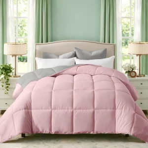 Pink Duvet Inner Microfiber Bedding Set Polyester Comforter Set Duvet Queen King Insert for Home Hotel