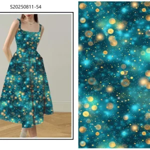 Pipa Dance Design 100% Rayon Viscose Digital Print Fabric for Casual Dress