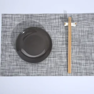 Placemat Heat Resistant Non Slip Placemats for Dining Table Washable Durable Vinyl Woven Place Mat PVC Table Mats Sets