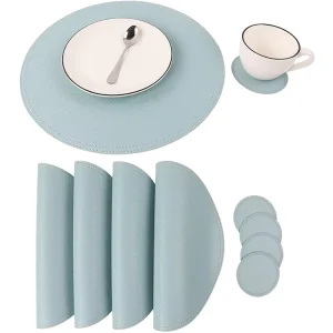 Placemats Dining Table Mat Kids Placemat with Coasters