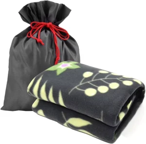 Plaid Fleece Throw Blanket for Sofa Couch 100% Polyester Microfiber Printed Polar Blanket