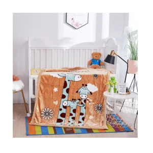 Plain Baby Soft Thick Polar Fleece Throw Blanket