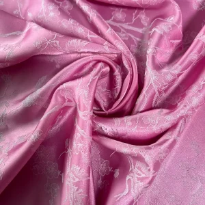 Plain Jacquard Fabric 100% Polyester Yarn Dyed PE Coated Medium Weight Woven Textile Curtain Cushion Apparel