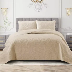 Plain Quilted Queen King Size Duvet Cover Bedding Organic Cotton Bed Sheet Set Summer Air Quilt Luxury Hotel Bedding