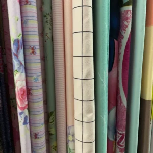 Plain Style Home Textile Fabric 100% Polyester Printed Fabrics