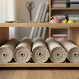 Plain Style Mesh Fabric Made From Woven Sisal Cloth Buffing Fabric for Industrial Polishing Surface Finishing