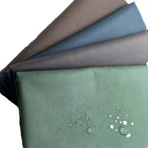 Plain Weave Dyed Water Repellent Oil Wax Canvas Heavyweight European American Style Outdoor Camping Hunting Frock Fabric