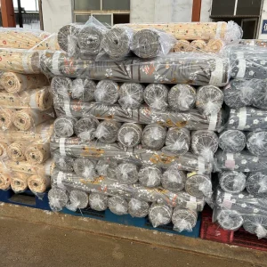 Plain Weave Reliable Woven Printed Fabric Various Colors 100% Polyester Brushed Fabric for Home Textile
