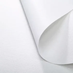 Plain Weave White Spunbond Non woven Fabric Roll Lightweight Anti static Breathable Easy melt In Stock Ready to Ship