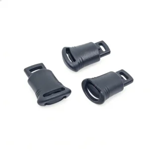 Plastic Spring Rope Fastener Safety Backpack Adjustment Buckle Clothing Drawstring Clip Hoodie Fastener