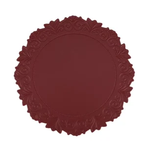 Plastic Square Place Mat Heat Insulation Home Kitchen Modern Simplicity Cartoon Japanese Nordic European 38CM Diameter