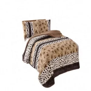 Plush Blanket Throw Winter Bed Sheet Patchwork Quilt Set Bohemia Quilts for Beds Bedsheet with Blanket