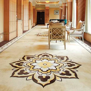 Plush Hotel Carpet Nylon Floor Coverings Soft Factory Modern Office Hotel Bedroom