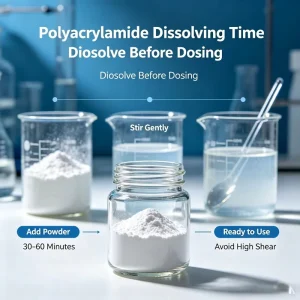 Polyacrylamide PAM Powder 25kg Bag Factory Direct Supply Bulk Price for Municipal Sewage Plant