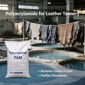 Polyacrylamide for Leather Tannery Chemical Auxiliary Agent